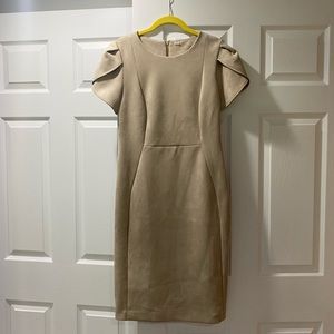NWT Suede Calvin Klein MIDI Dress